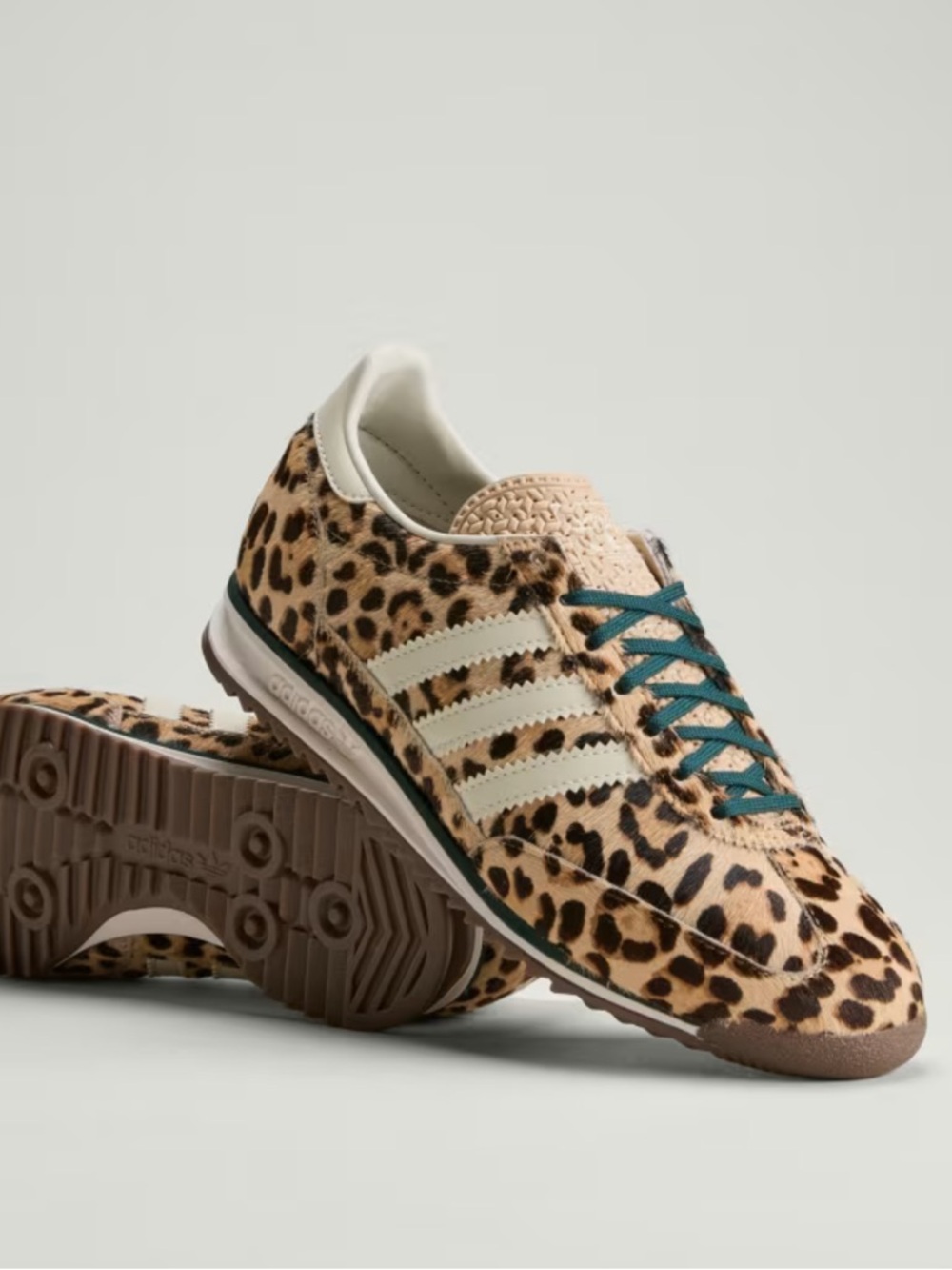 adidas SL 72 OG Leopard / Magic Beige / Ivory / Off White - Picture 2 of 7